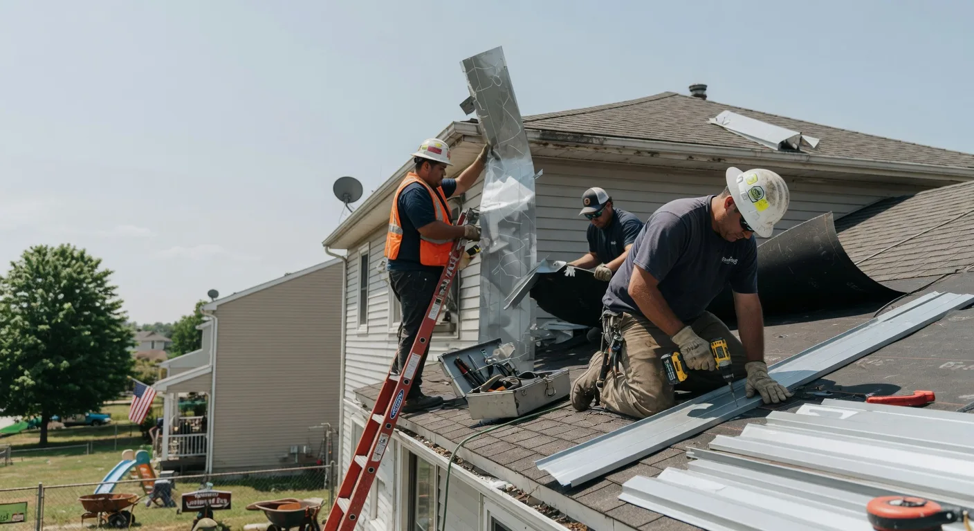 Storm Damage Metal Roof Repair in Sonoita, AZ